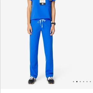 FIGS Royal Blue Livingston Scrub Pants S